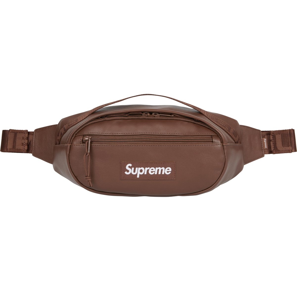 Details on Leather Waist Bag Brown from fall winter
                                                    2024