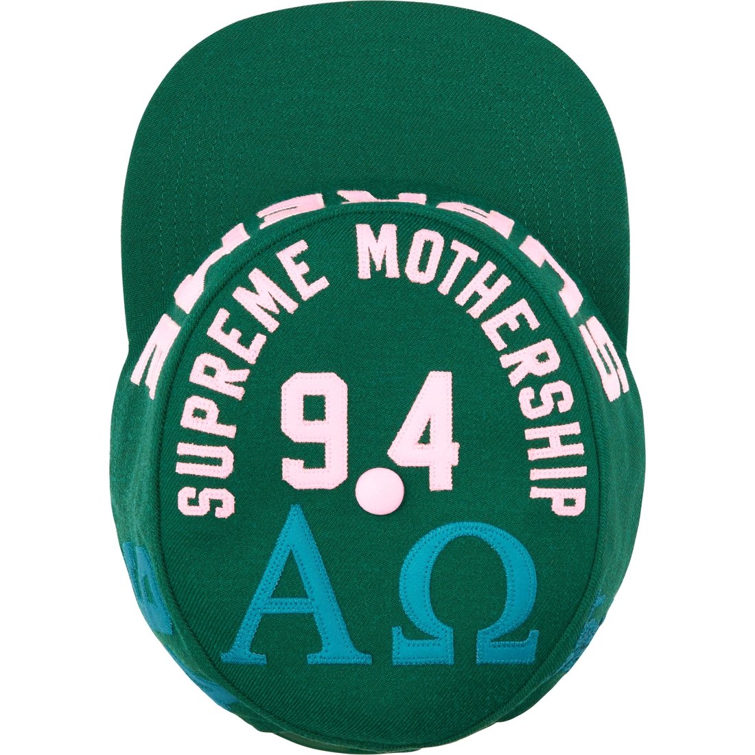 Details on Alpha Omega Pillbox Hat Dark Green from fall winter
                                                    2024 (Price is $58)