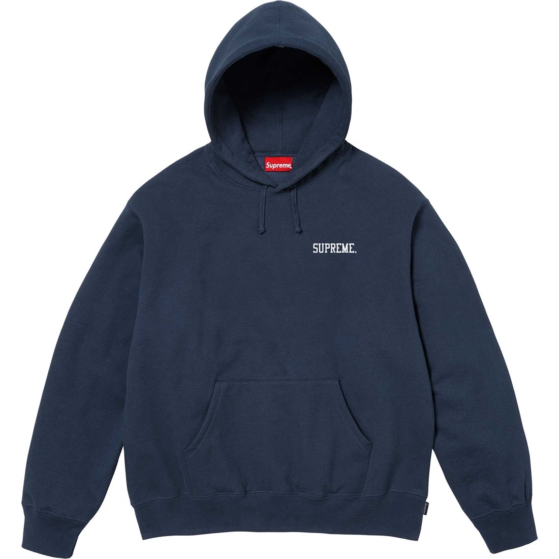 Details on Anarchy Hooded Sweatshirt Navy from fall winter
                                                    2024 (Price is $158)