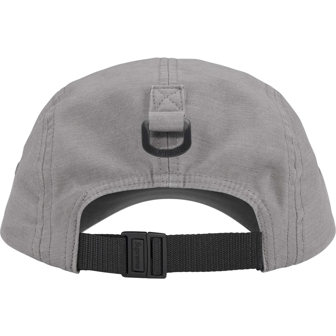 Details on Arabic Label Camp Cap Charcoal from fall winter
                                                    2024 (Price is $48)