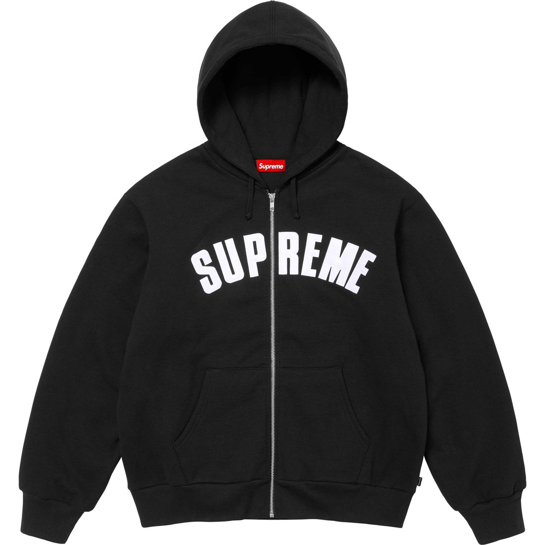 Details on Arc Thermal Lined Zip Up Hooded Sweatshirt Black from fall winter
                                                    2024 (Price is $198)