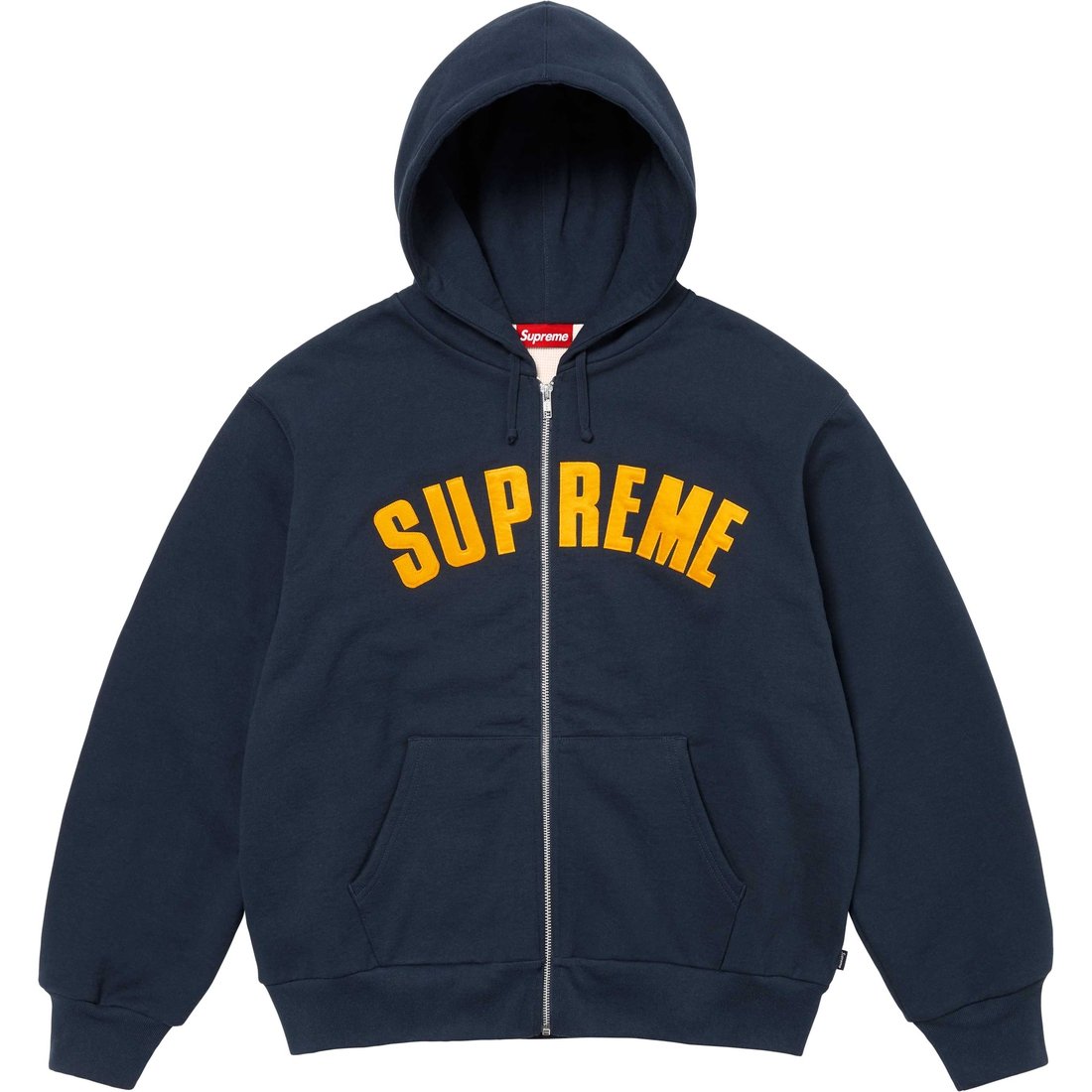 Details on Arc Thermal Lined Zip Up Hooded Sweatshirt Navy from fall winter
                                                    2024 (Price is $198)