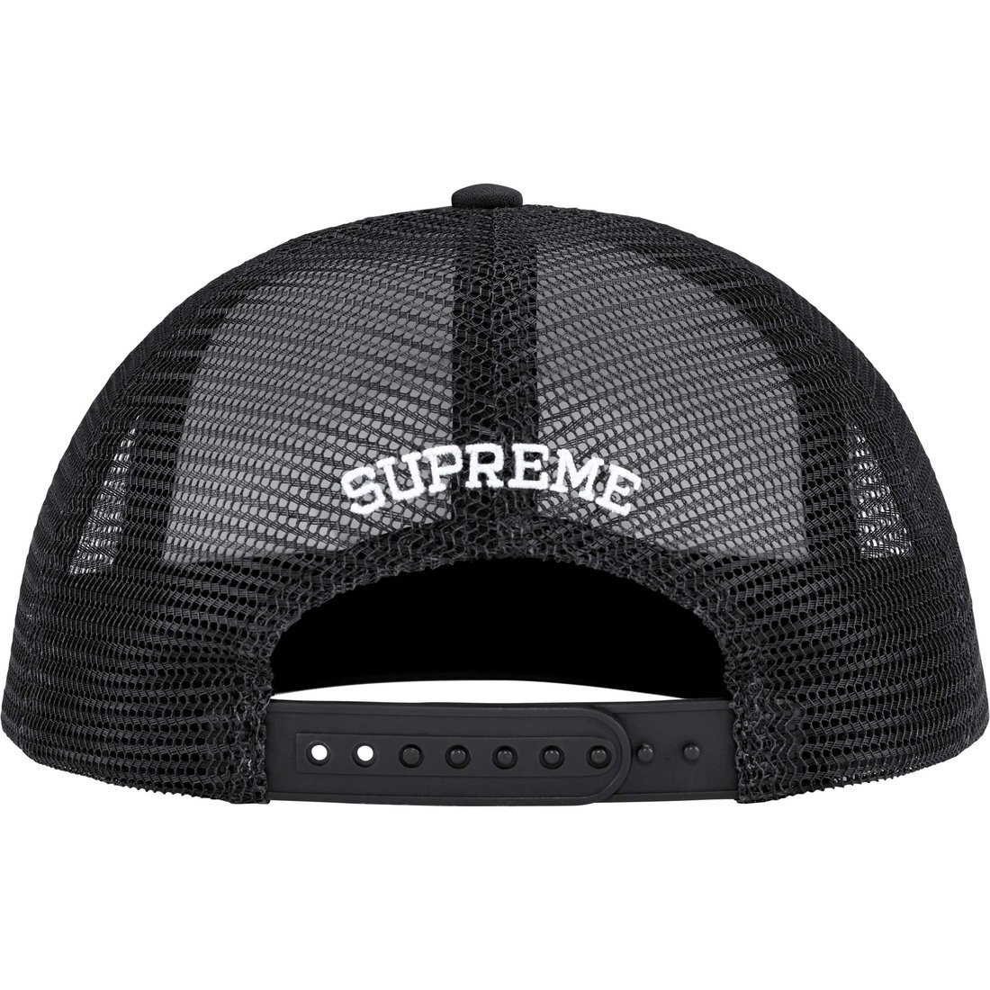 Details on Authorized Mesh Back 5-Panel Black from fall winter
                                                    2024 (Price is $48)