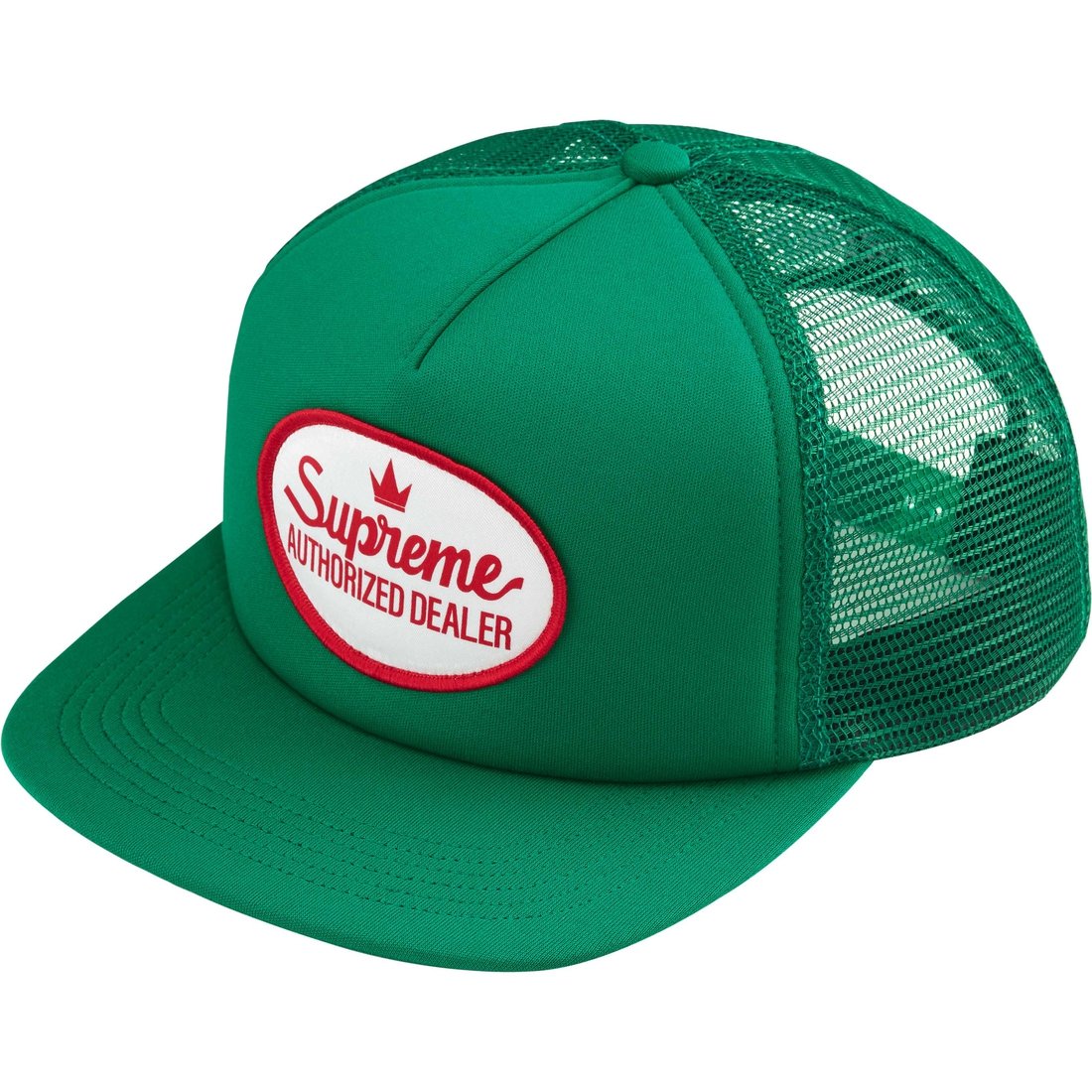 Details on Authorized Mesh Back 5-Panel Green from fall winter
                                                    2024 (Price is $48)