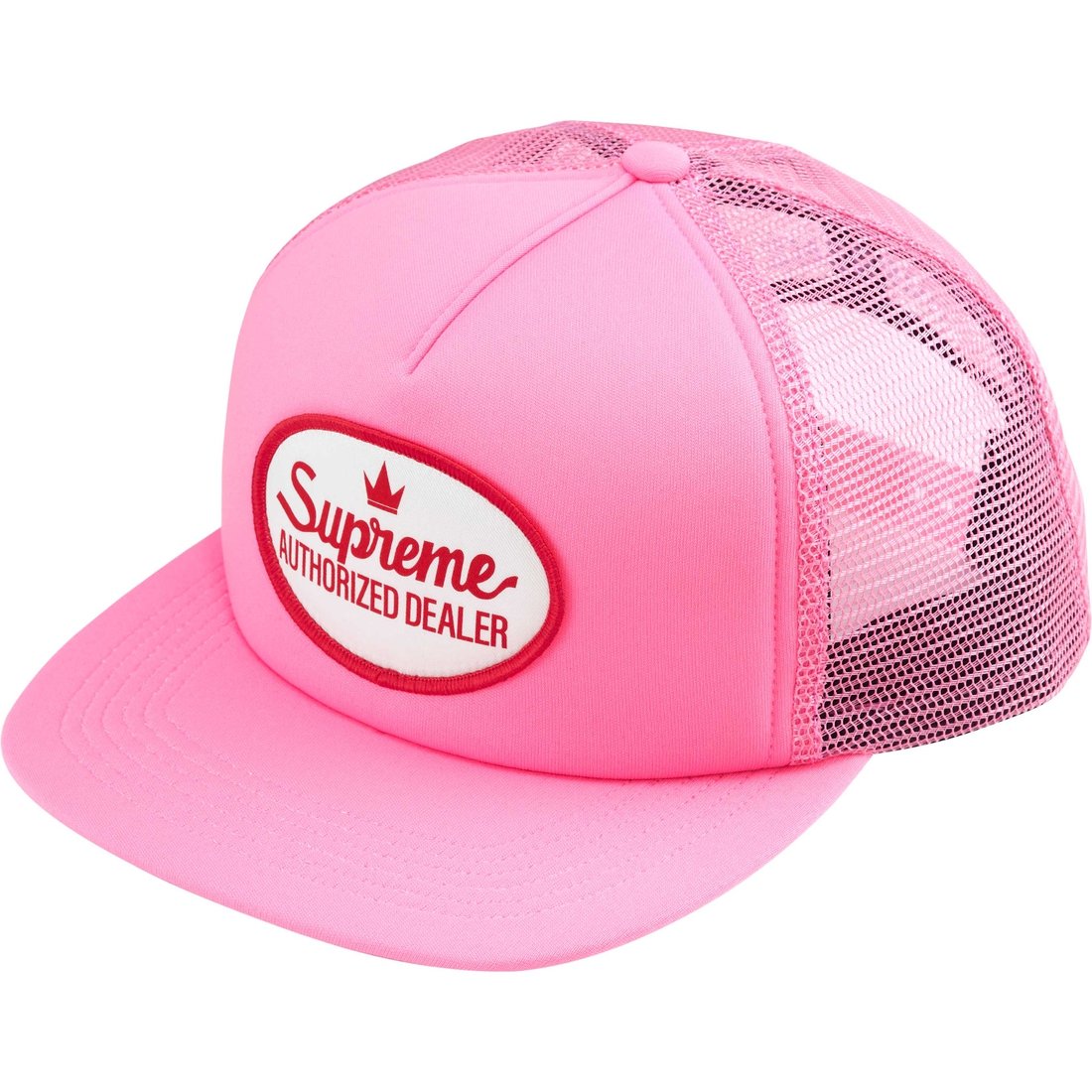 Details on Authorized Mesh Back 5-Panel Pink from fall winter
                                                    2024 (Price is $48)