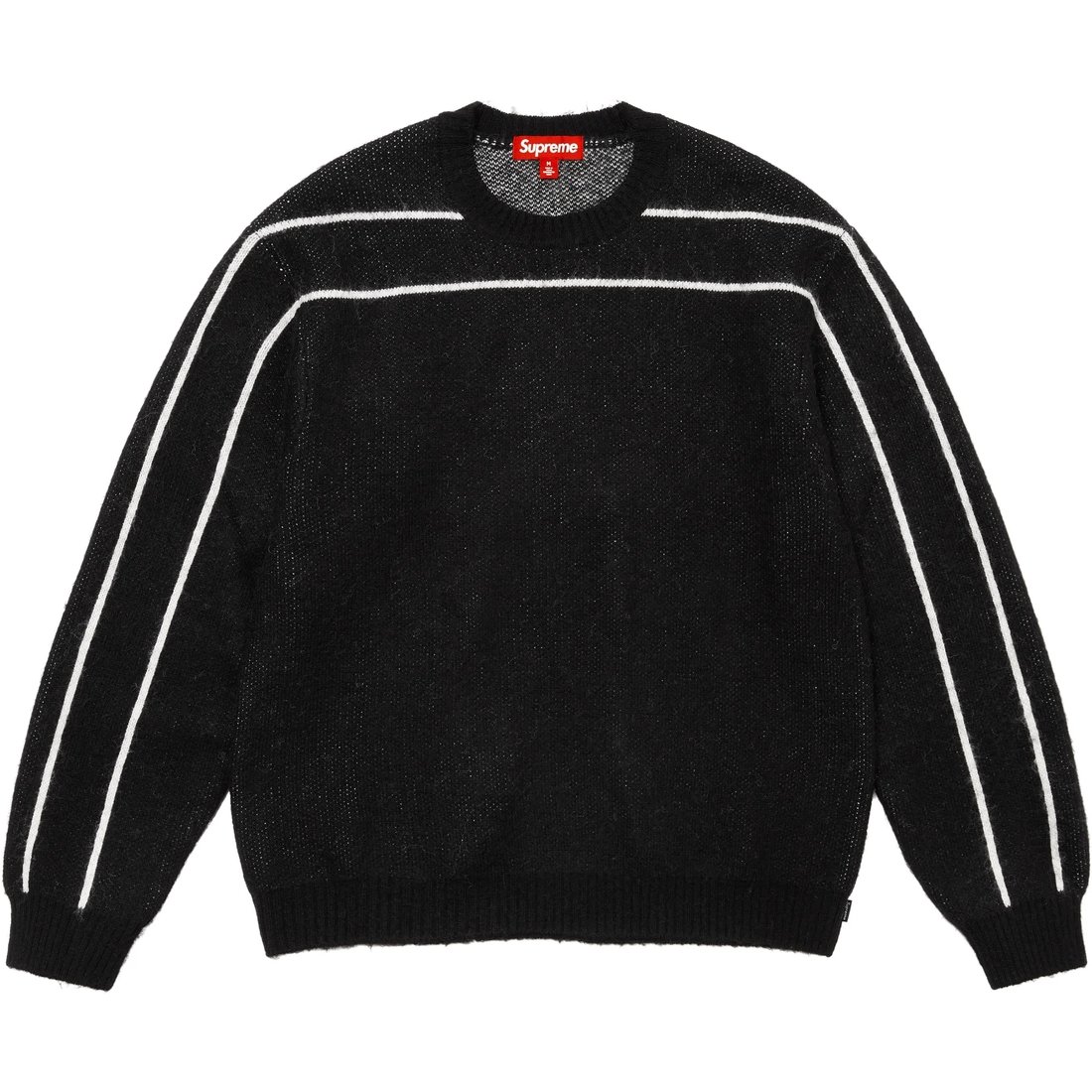 Details on Back Stripe Sweater Black from fall winter
                                                    2024 (Price is $158)