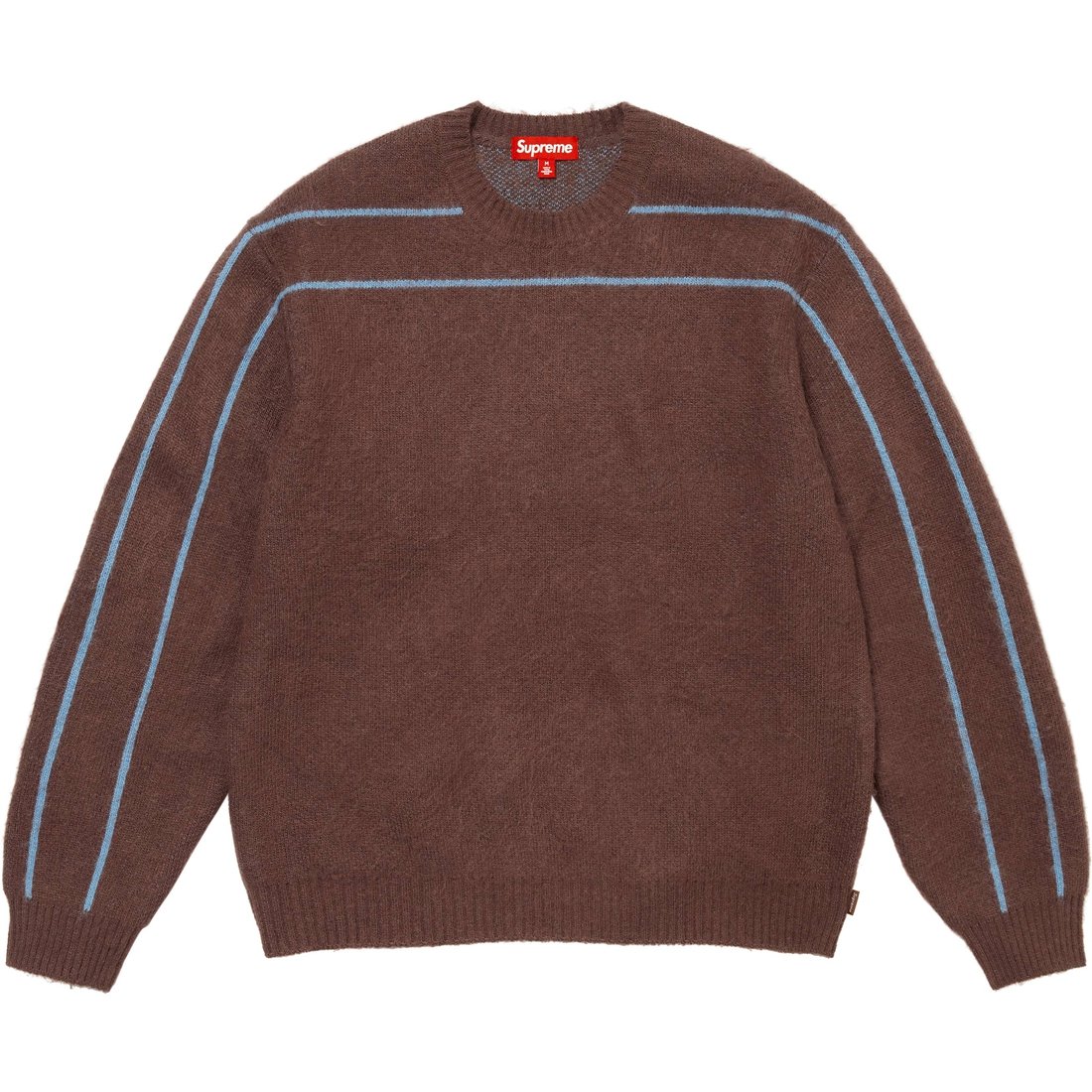 Details on Back Stripe Sweater Brown from fall winter
                                                    2024 (Price is $158)