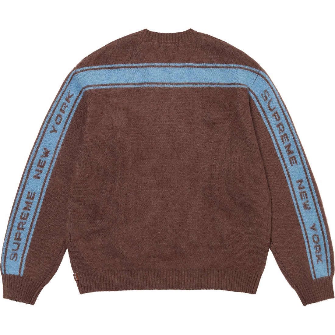 Details on Back Stripe Sweater Brown from fall winter
                                                    2024 (Price is $158)