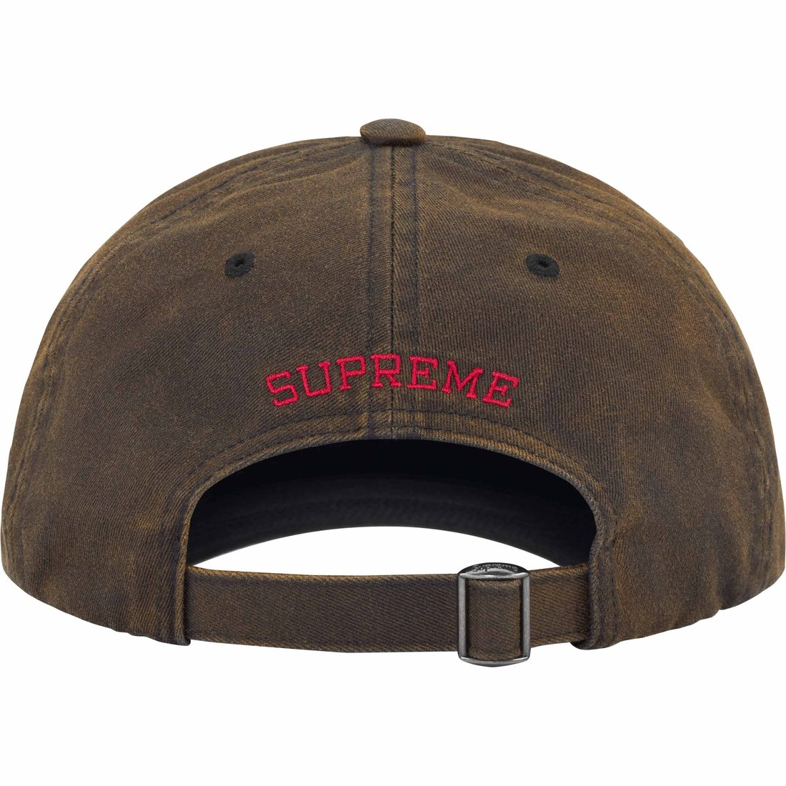 Details on Bleached Chino 6-Panel Black from fall winter
                                                    2024 (Price is $48)