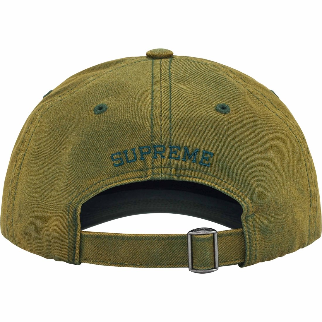 Details on Bleached Chino 6-Panel Green from fall winter
                                                    2024 (Price is $48)