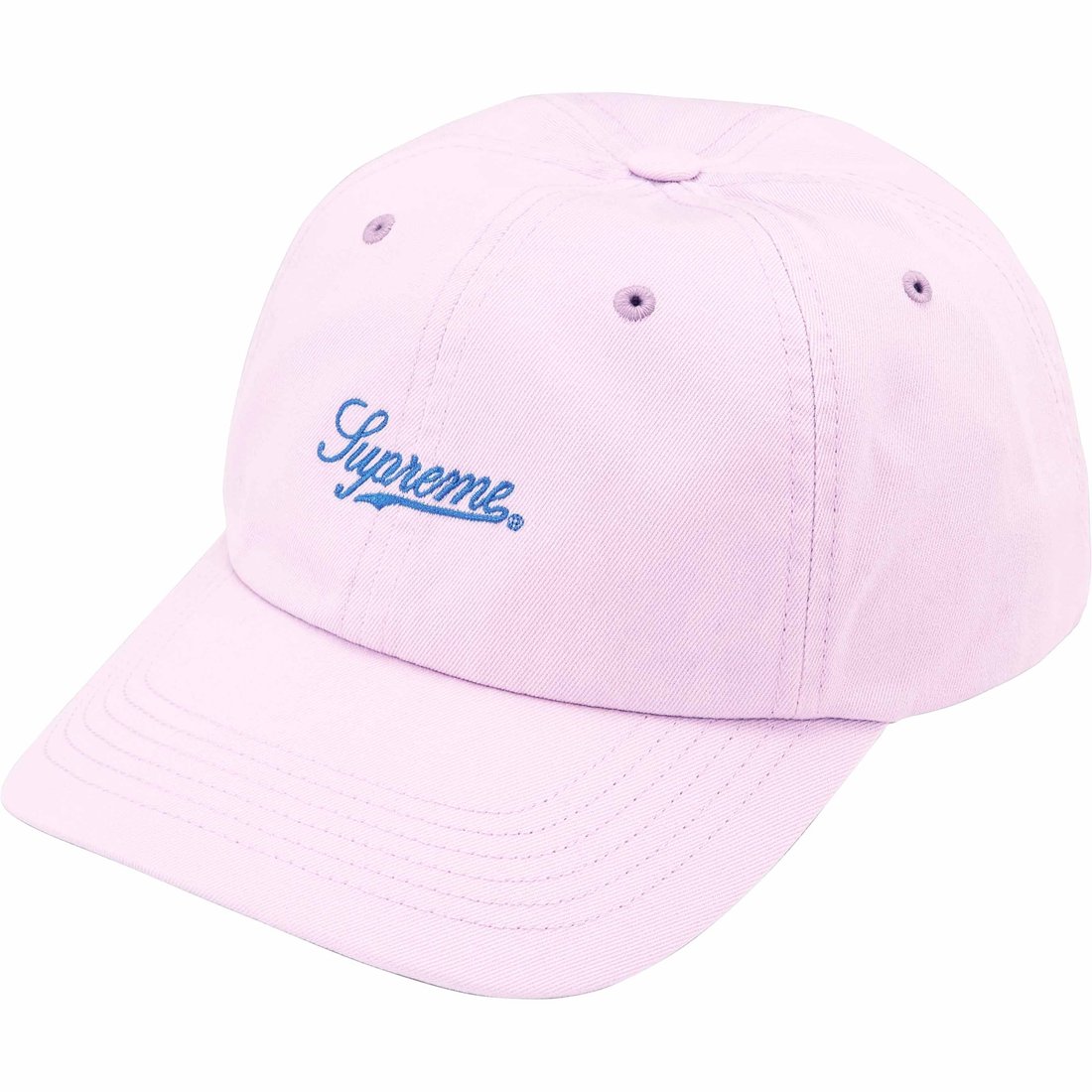 Details on Bleached Chino 6-Panel Lavender from fall winter
                                                    2024 (Price is $48)