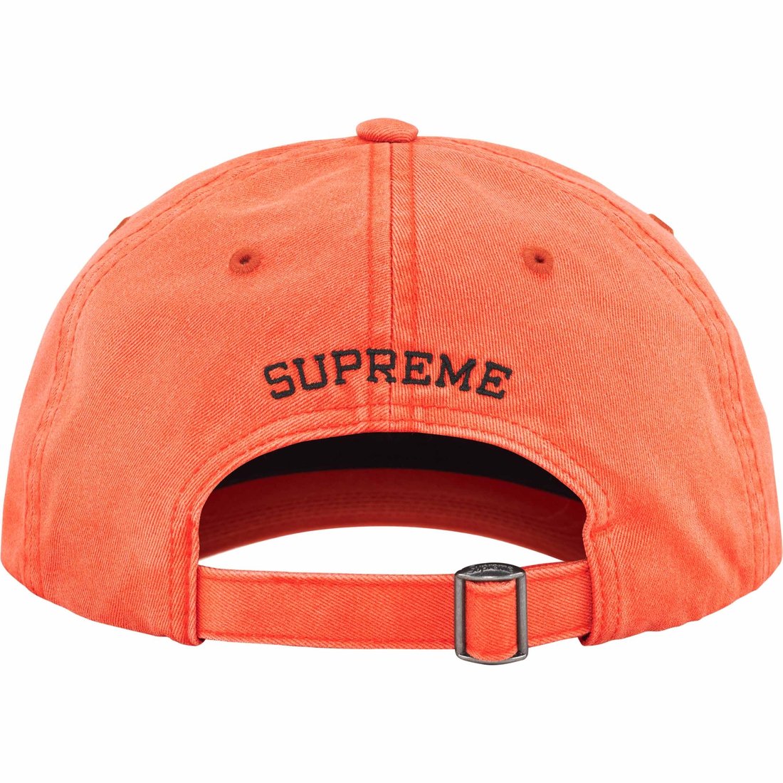 Details on Bleached Chino 6-Panel Orange from fall winter
                                                    2024 (Price is $48)