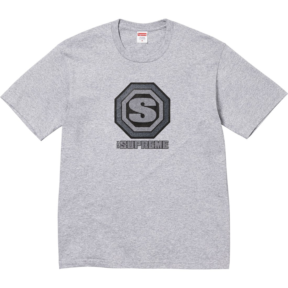 Details on Blockbuster Tee Heather Grey from fall winter
                                                    2024 (Price is $40)