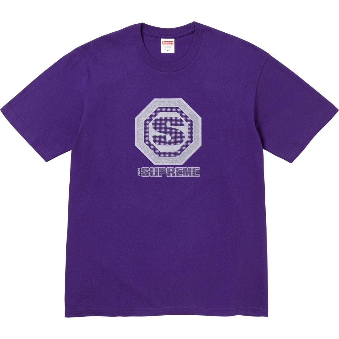 Details on Blockbuster Tee Purple from fall winter
                                                    2024 (Price is $40)