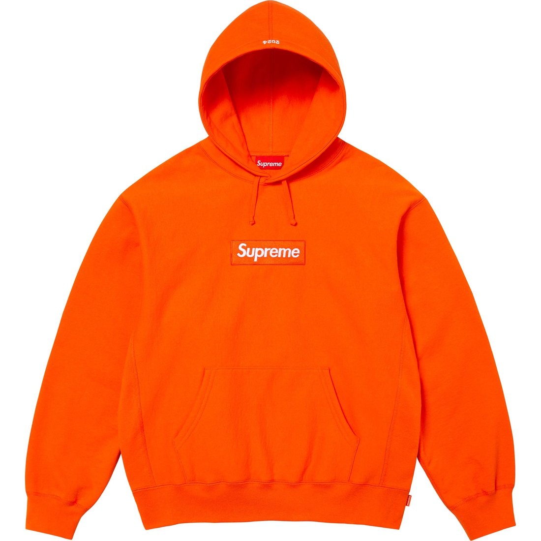 Details on Box Logo Hooded Sweatshirt Dark Orange from fall winter
                                                    2024 (Price is $168)