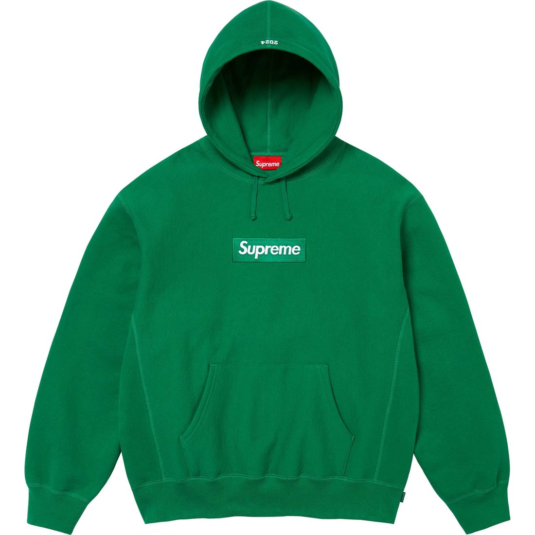 Details on Box Logo Hooded Sweatshirt Green from fall winter
                                                    2024 (Price is $168)