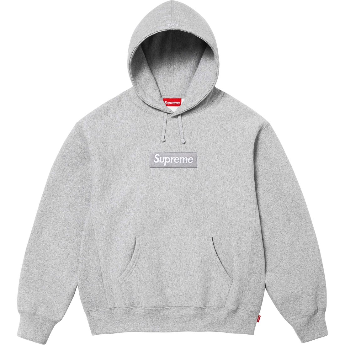 Details on Box Logo Hooded Sweatshirt Heather Grey from fall winter
                                                    2024 (Price is $168)