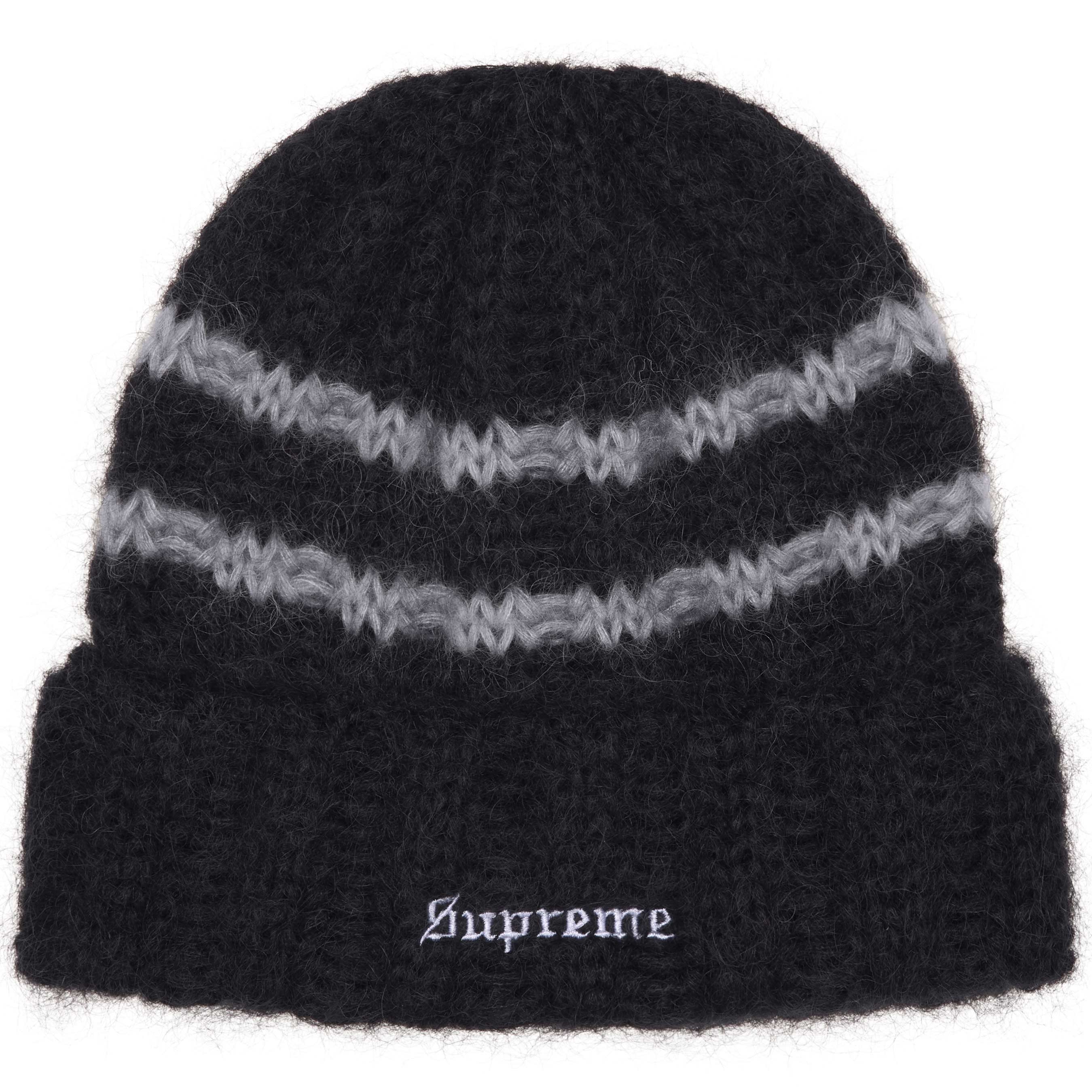 Brushed Stripe Beanie - fall winter 2024 - Supreme