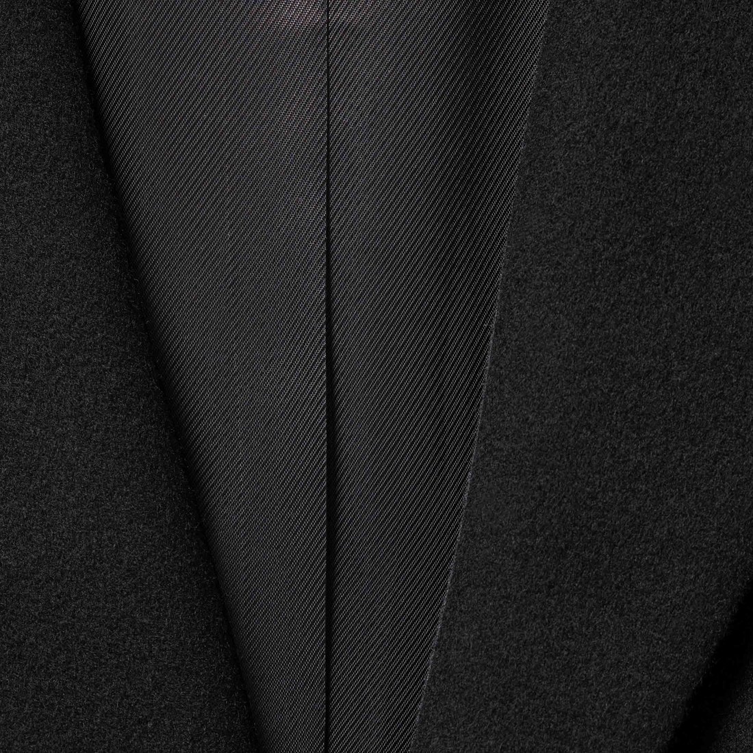 Details on Brushed Wool Suit Black from fall winter
                                                    2024 (Price is $798)