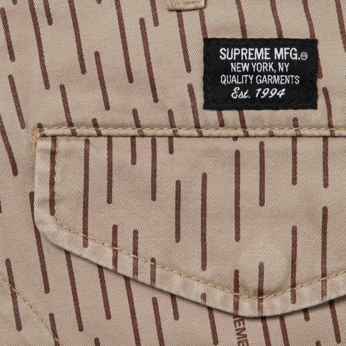 Details on Cargo Pant Tan Raindrop from fall winter
                                                    2024 (Price is $168)