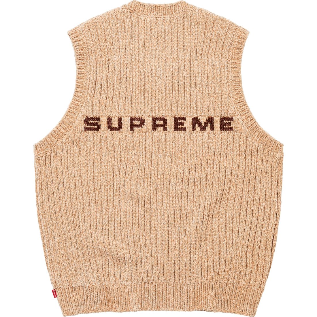 Details on Chenille Sweater Vest Beige from fall winter
                                                    2024 (Price is $138)