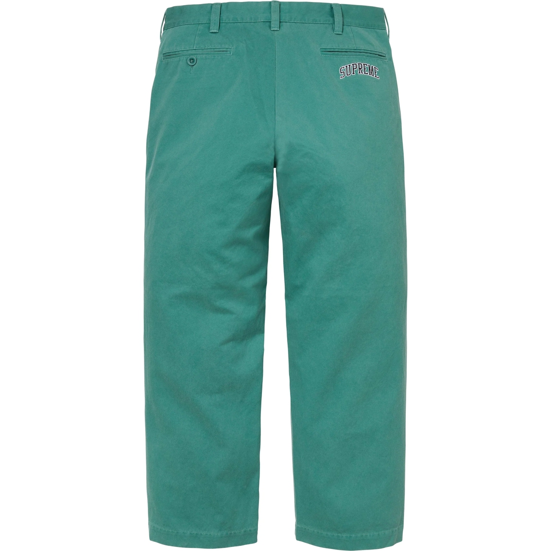 Details on Chino Pant Dark Mint from fall winter
                                                    2024 (Price is $158)