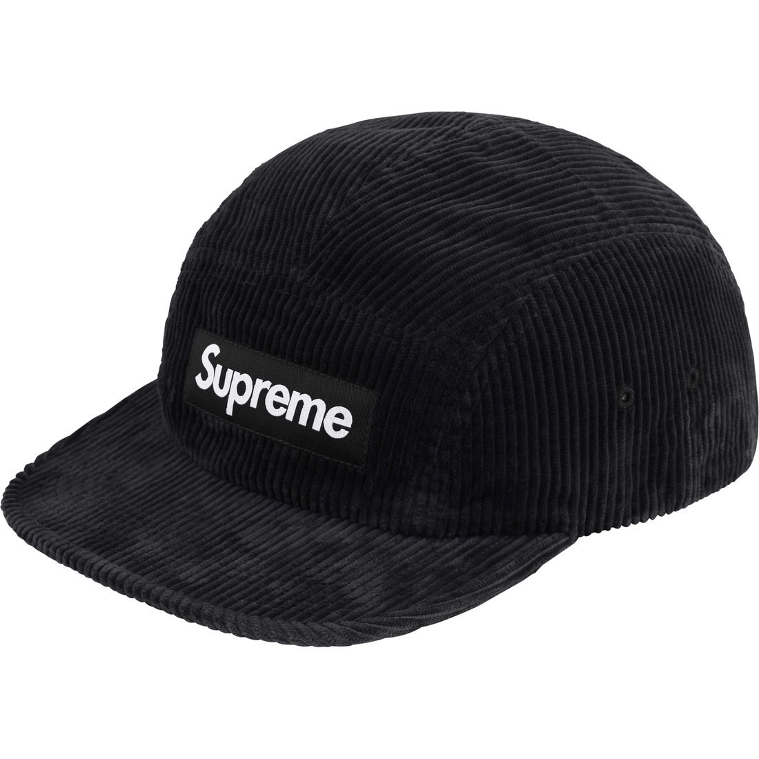 Details on Corduroy Camp Cap Black from fall winter
                                                    2024 (Price is $58)