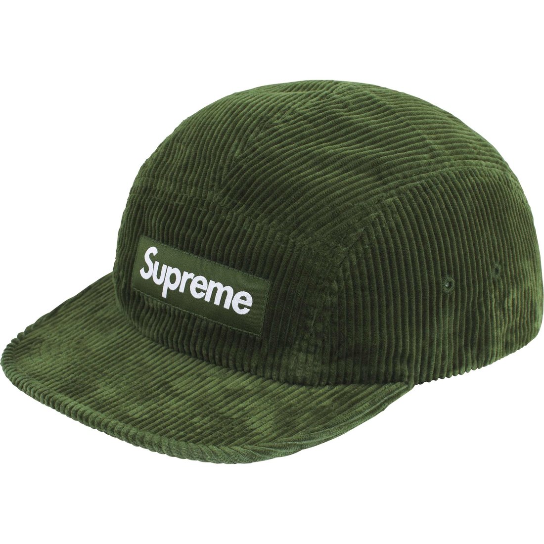 Details on Corduroy Camp Cap Green from fall winter
                                                    2024 (Price is $58)