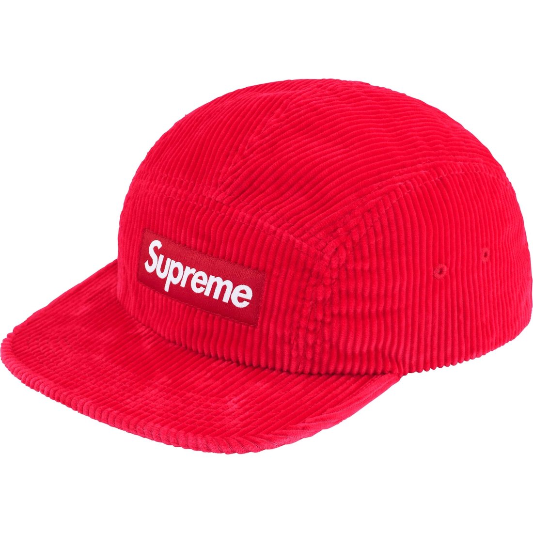 Details on Corduroy Camp Cap Red from fall winter
                                                    2024 (Price is $58)