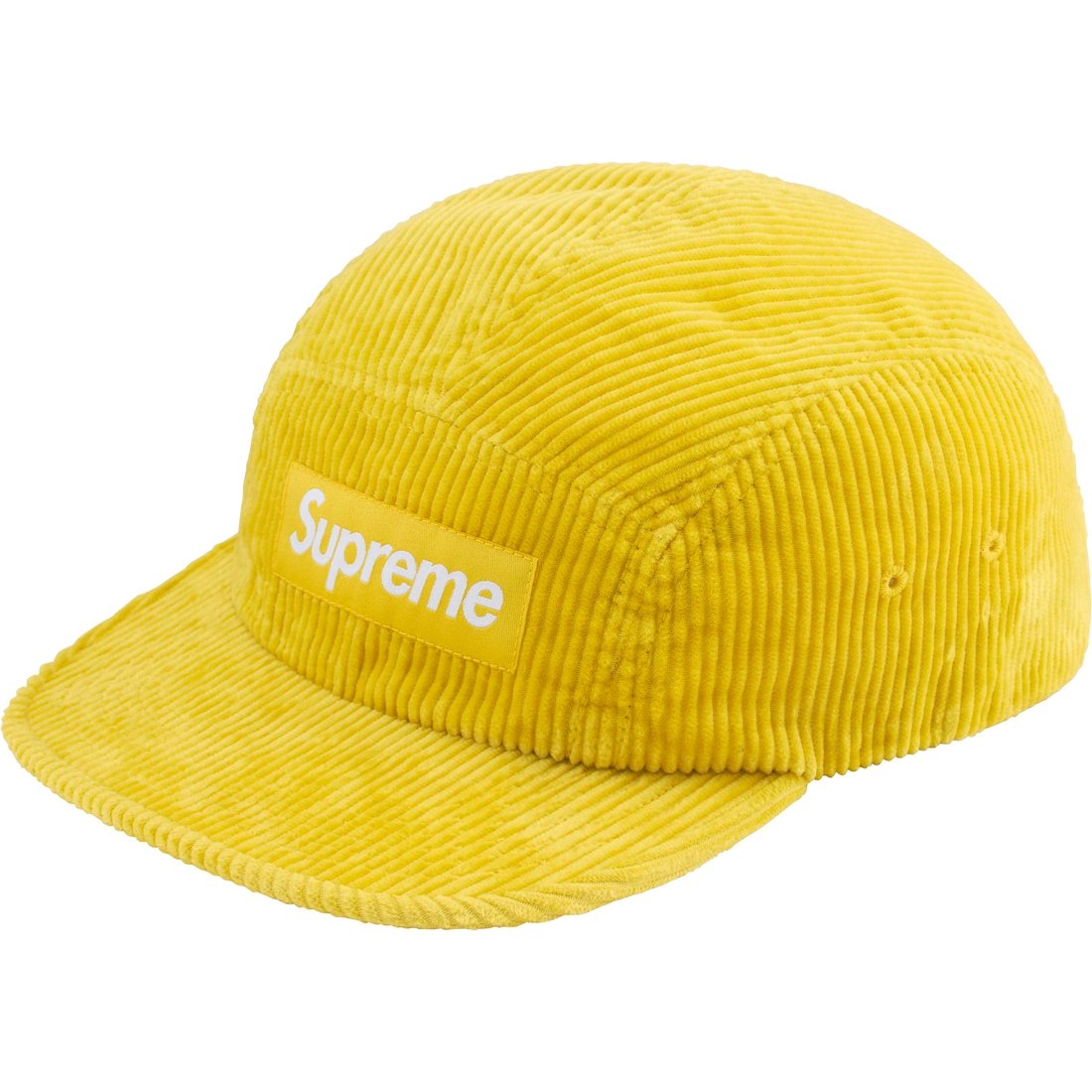 Details on Corduroy Camp Cap Yellow from fall winter
                                                    2024 (Price is $58)