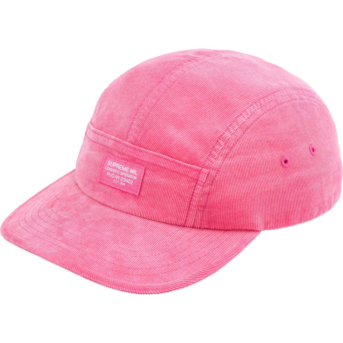 Details on Corduroy Pocket Camp Cap Pink from fall winter
                                                    2024 (Price is $48)