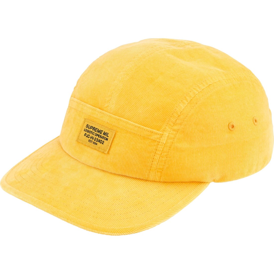 Details on Corduroy Pocket Camp Cap Yellow from fall winter
                                                    2024 (Price is $48)