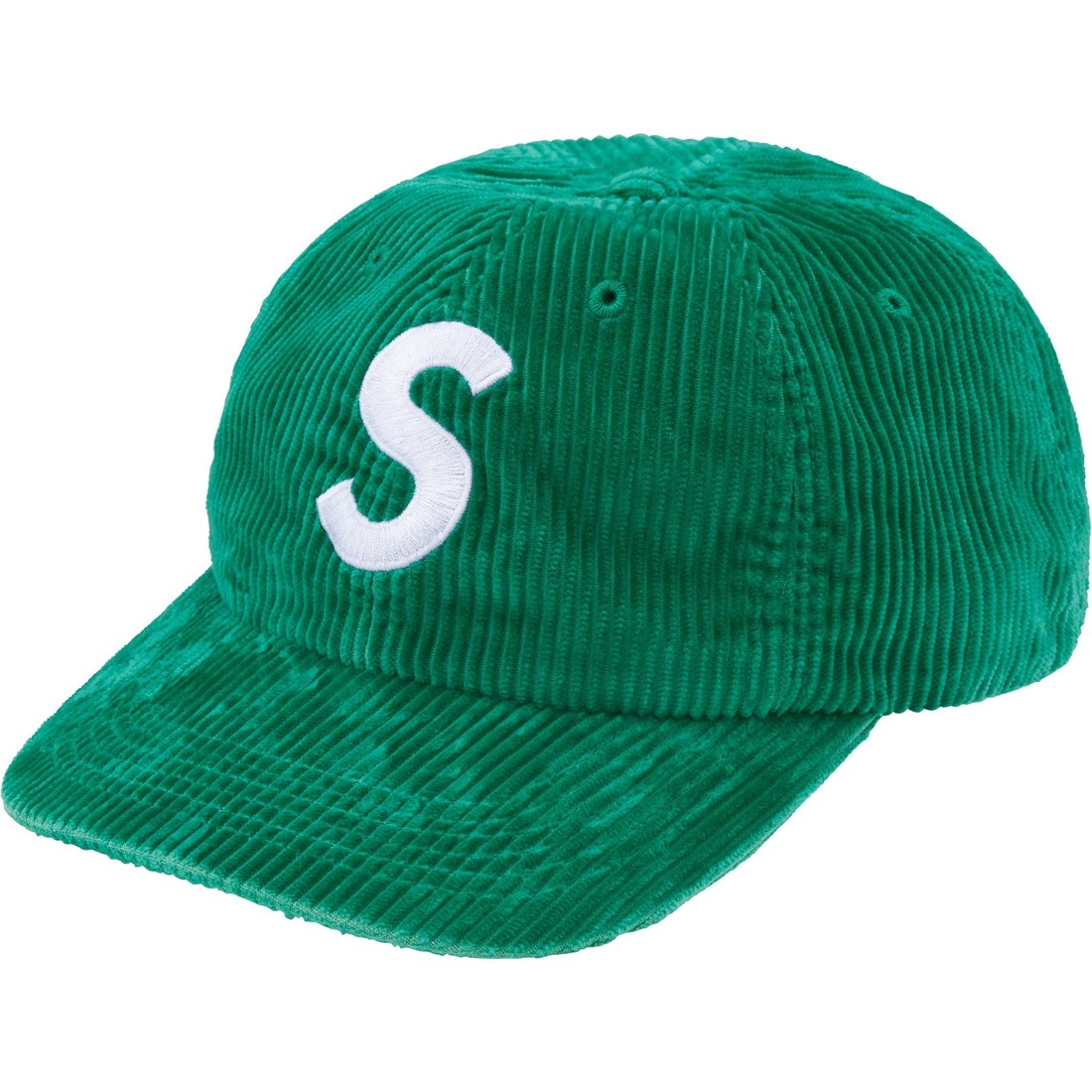 Details on Corduroy S Logo 6-Panel Green from fall winter
                                                    2024 (Price is $58)