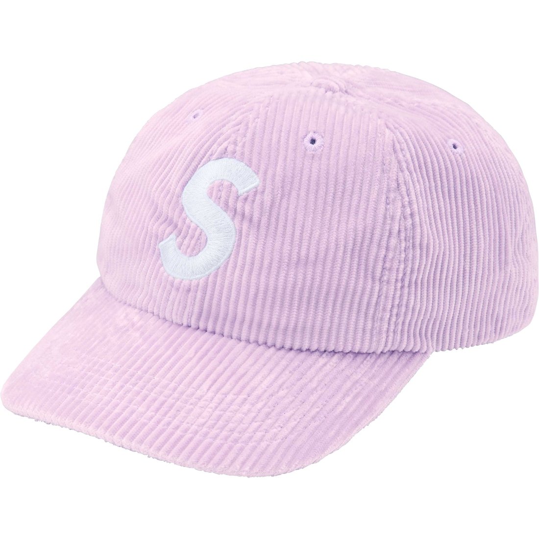 Details on Corduroy S Logo 6-Panel Light Purple from fall winter
                                                    2024 (Price is $58)