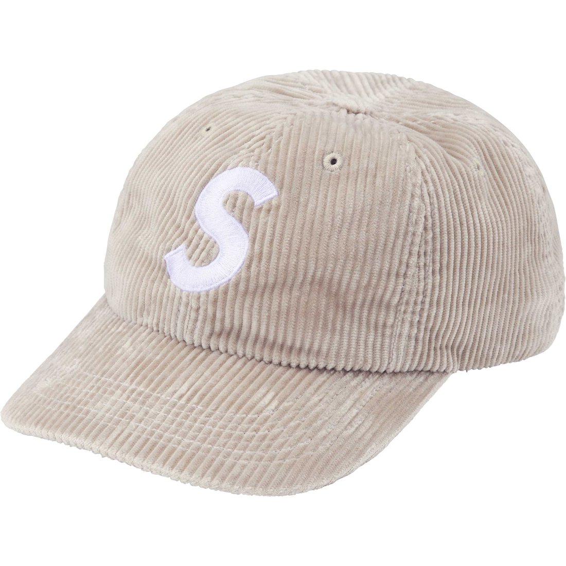 Details on Corduroy S Logo 6-Panel Stone from fall winter
                                                    2024 (Price is $58)