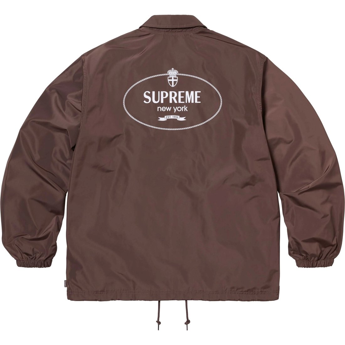 Details on Crest Coaches Jacket Brown from fall winter
                                                    2024 (Price is $148)