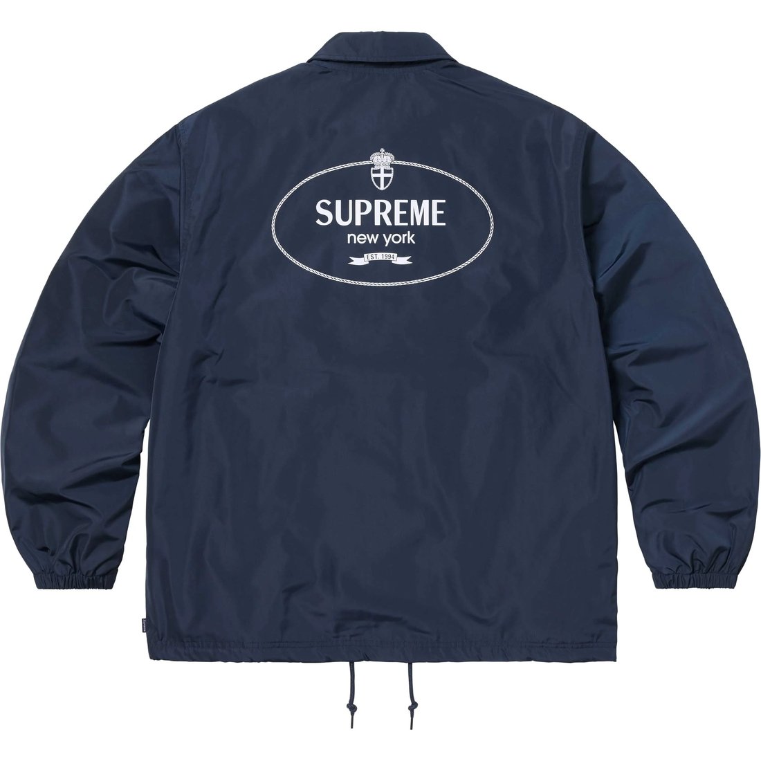 Details on Crest Coaches Jacket Navy from fall winter
                                                    2024 (Price is $148)