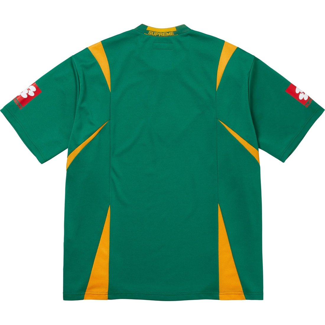 Details on Crest Soccer Jersey Green from fall winter
                                                    2024 (Price is $98)