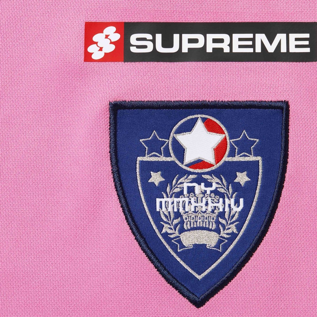 Details on Crest Soccer Jersey Pink from fall winter
                                                    2024 (Price is $98)