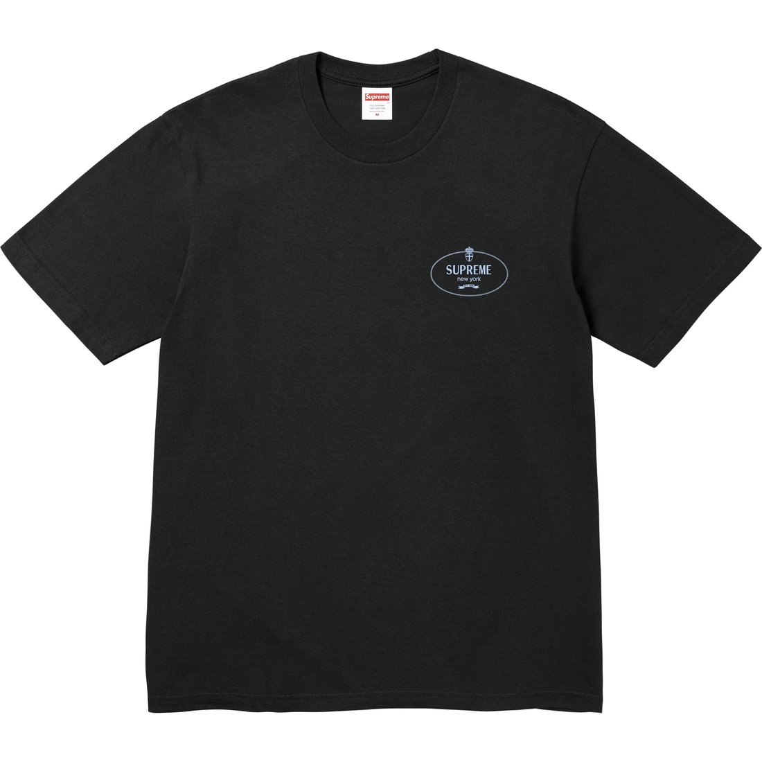 Details on Crest Tee Black from fall winter
                                                    2024 (Price is $40)