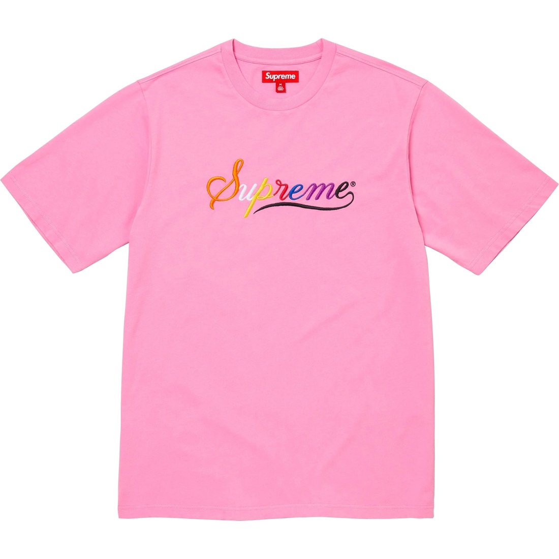 Details on Cursive S S Top Pink from fall winter
                                                    2024 (Price is $78)