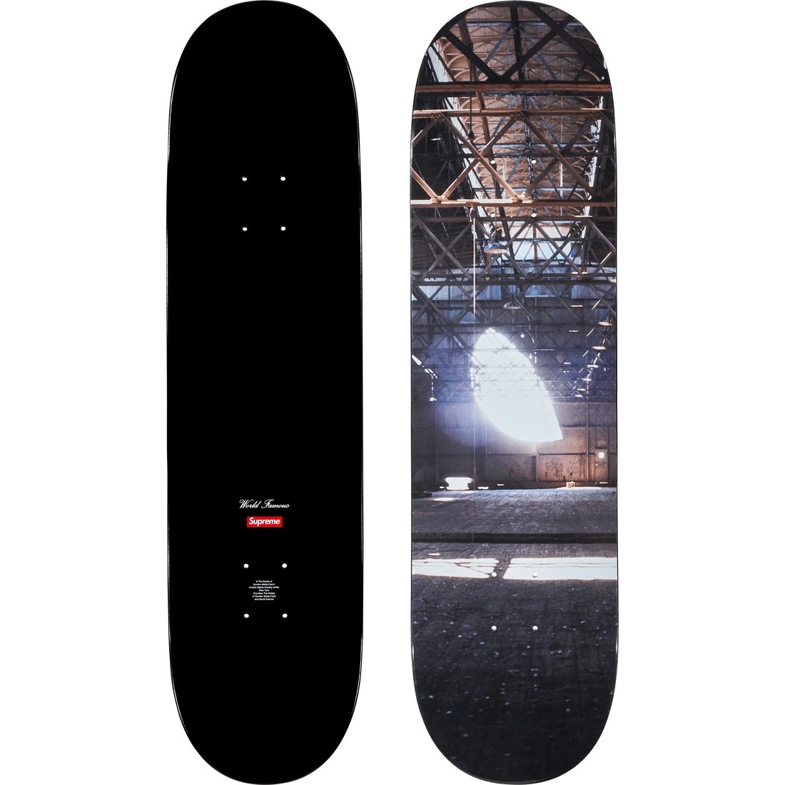 Details on Day's End Skateboard Black - 8.375" x 32.125"  from fall winter
                                                    2024 (Price is $78)