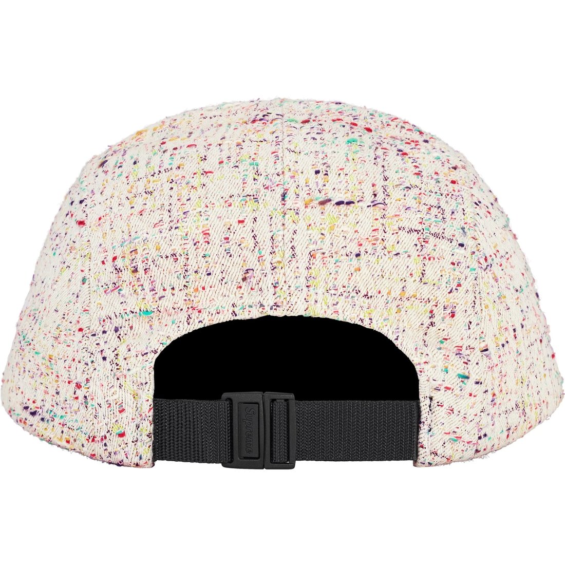 Details on Denim Bouclé Camp Cap Natural from fall winter
                                                    2024 (Price is $60)