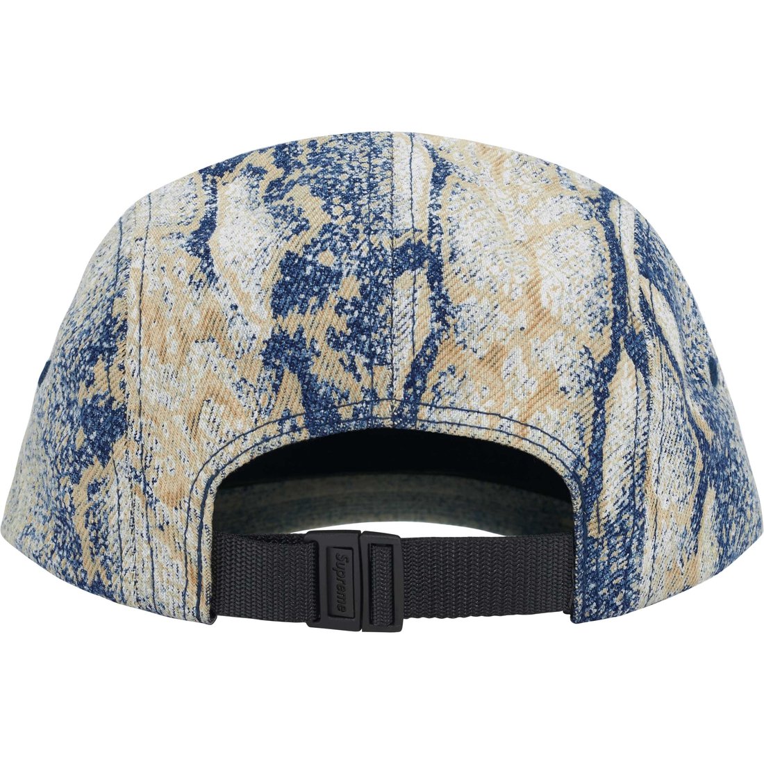 Details on Denim Camp Cap Snake from fall winter
                                                    2024 (Price is $48)