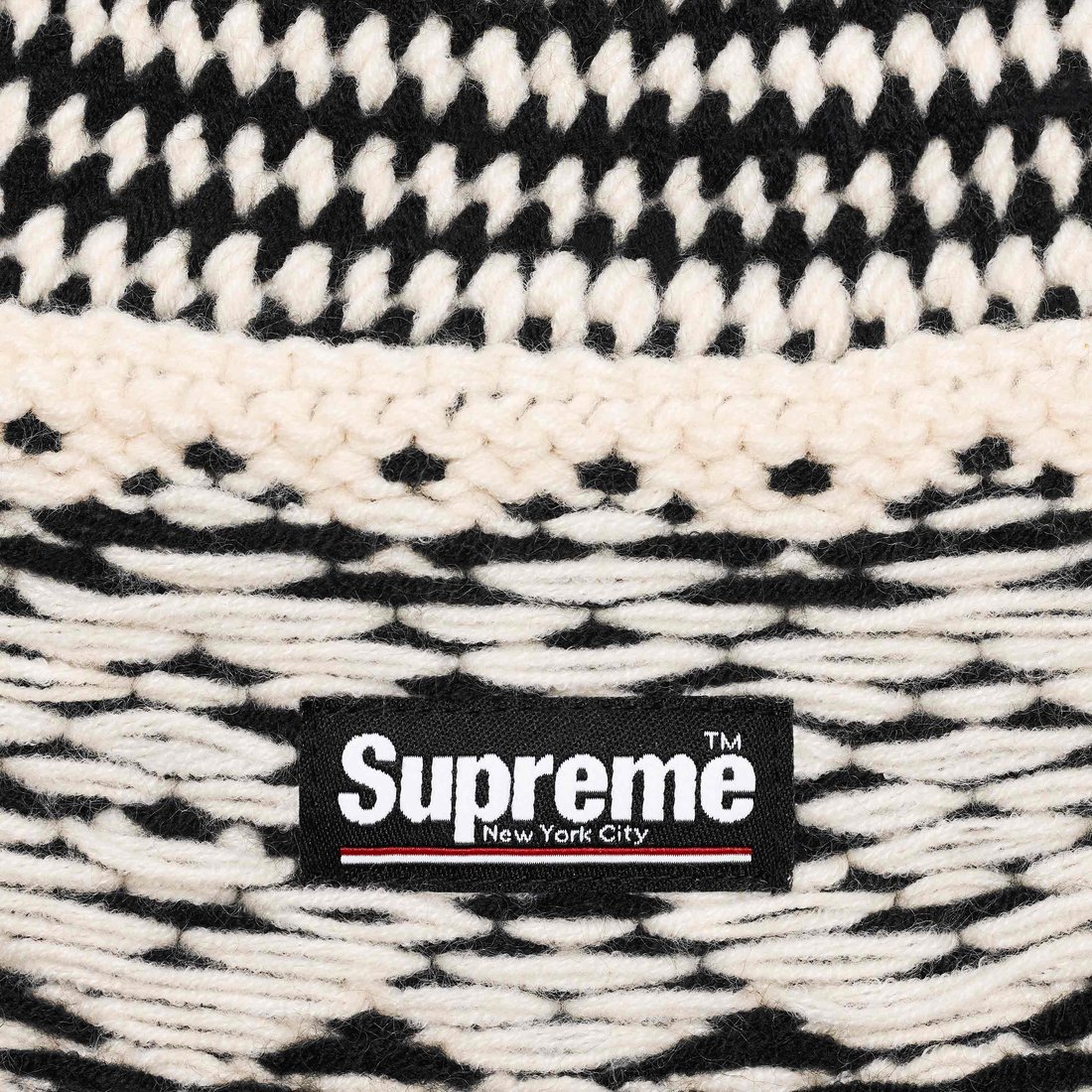 Details on Diamond Beanie Black from fall winter
                                                    2024 (Price is $40)