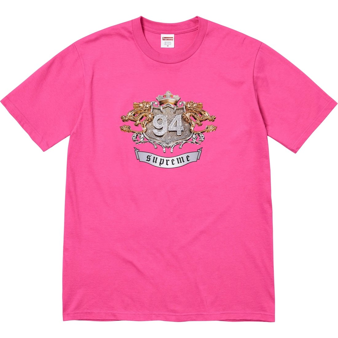 Details on Diamonds Tee Fuchsia from fall winter
                                                    2024 (Price is $40)