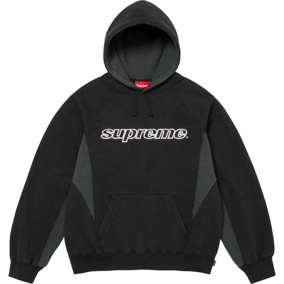 Details on Division Hooded Sweatshirt Black from fall winter
                                                    2024 (Price is $168)