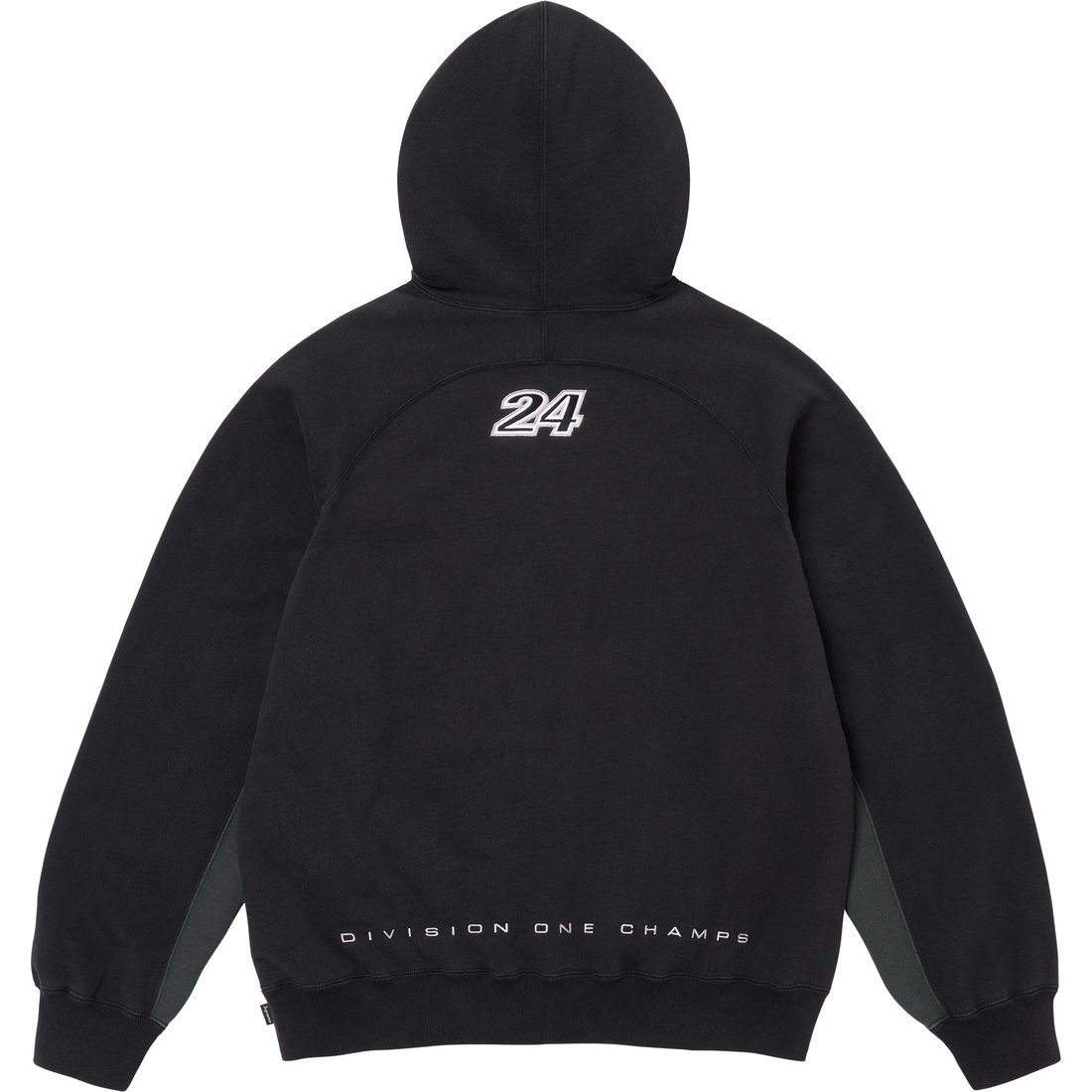 Details on Division Hooded Sweatshirt Black from fall winter
                                                    2024 (Price is $168)