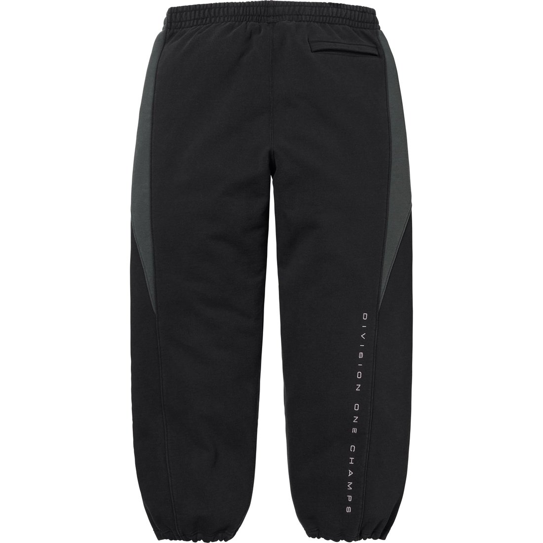 Details on Division Sweatpant Black from fall winter
                                                    2024 (Price is $168)