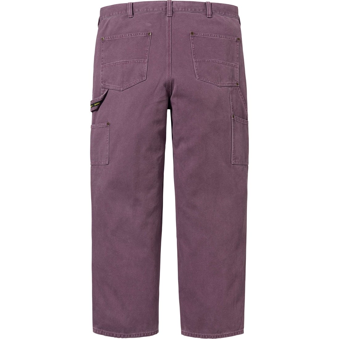 Details on Double Knee Painter Pant Dusty Purple from fall winter
                                                    2024 (Price is $178)